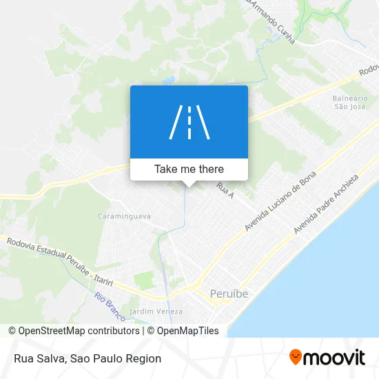 Rua Salva map