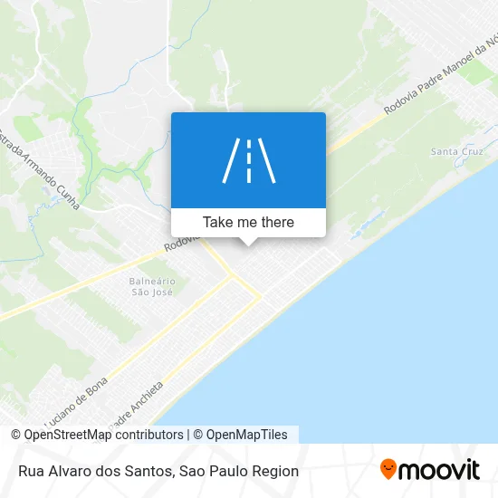 Rua Alvaro dos Santos map