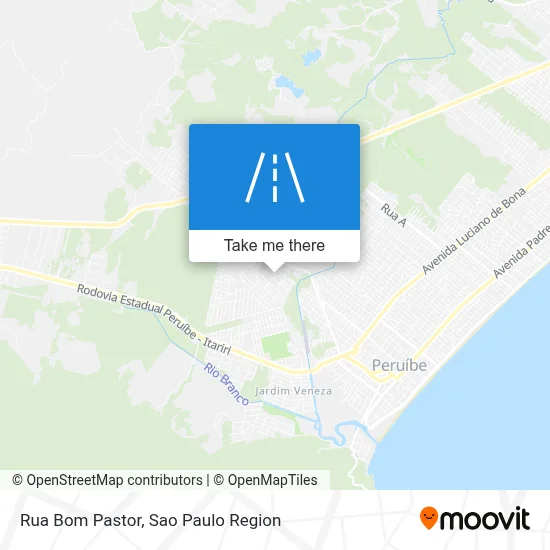 Rua Bom Pastor map