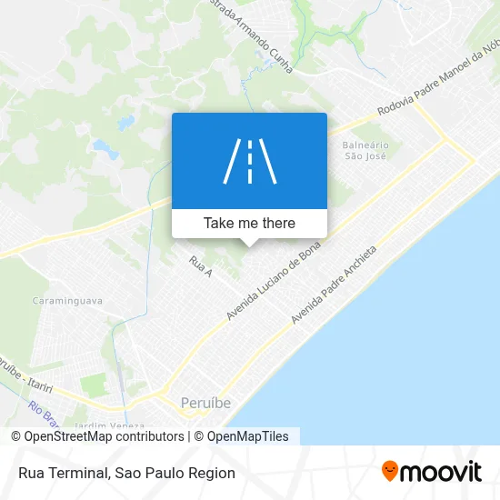 Rua Terminal map