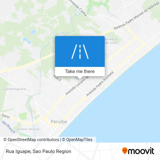 Rua Iguape map