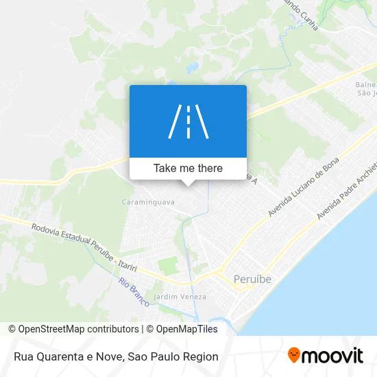 Rua Quarenta e Nove map