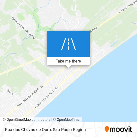 Rua das Chuvas de Ouro map