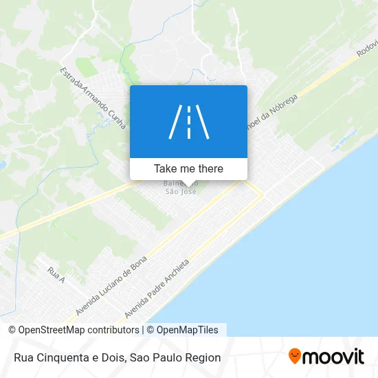 Rua Cinquenta e Dois map