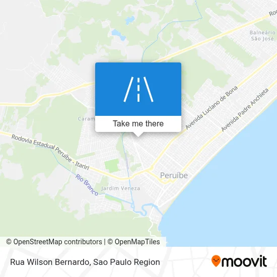 Rua Wilson Bernardo map