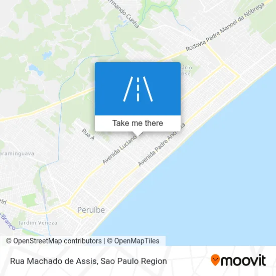 Rua Machado de Assis map