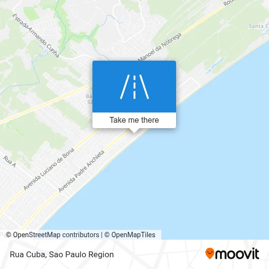 Rua Cuba map