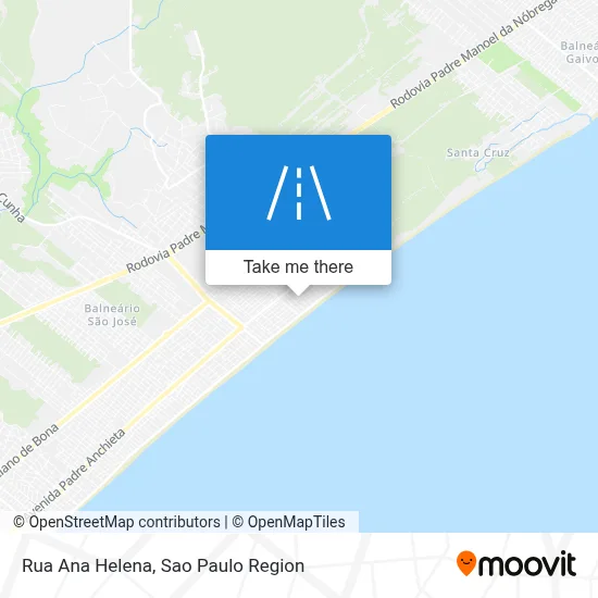 Rua Ana Helena map