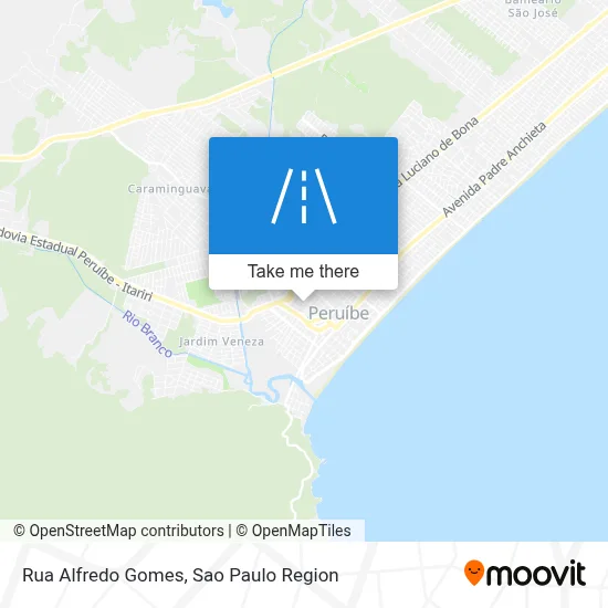 Rua Alfredo Gomes map