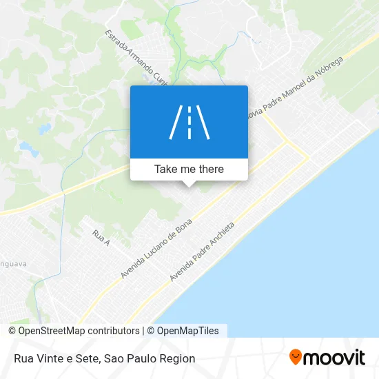 Rua Vinte e Sete map