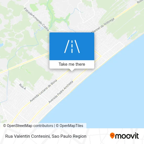Rua Valentin Contesini map