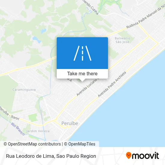 Rua Leodoro de Lima map
