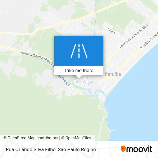 Rua Orlando Silva Filho map