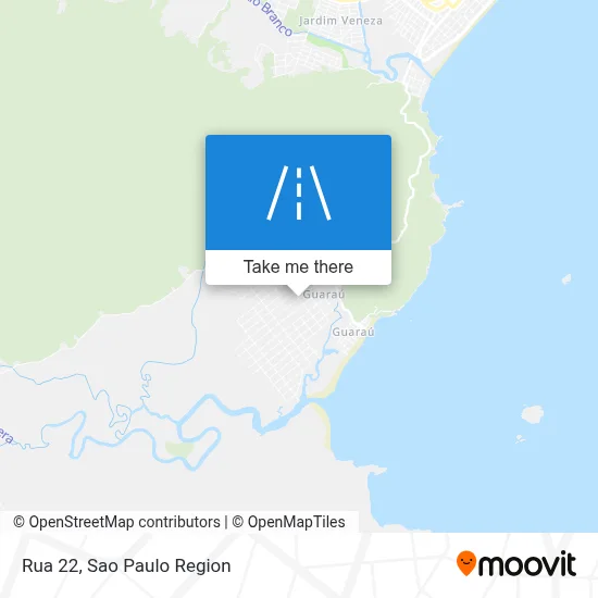 Rua 22 map