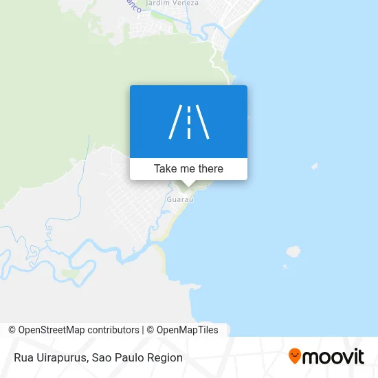 Rua Uirapurus map