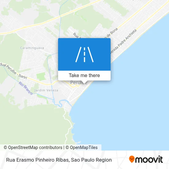 Rua Erasmo Pinheiro Ribas map