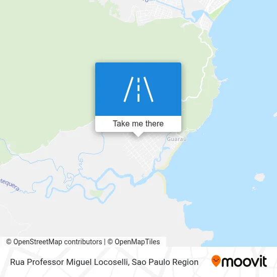 Rua Professor Miguel Locoselli map
