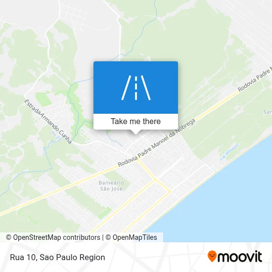 Rua 10 map