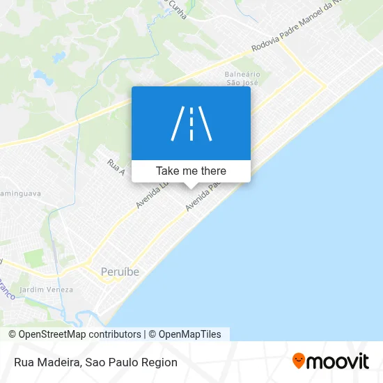 Rua Madeira map