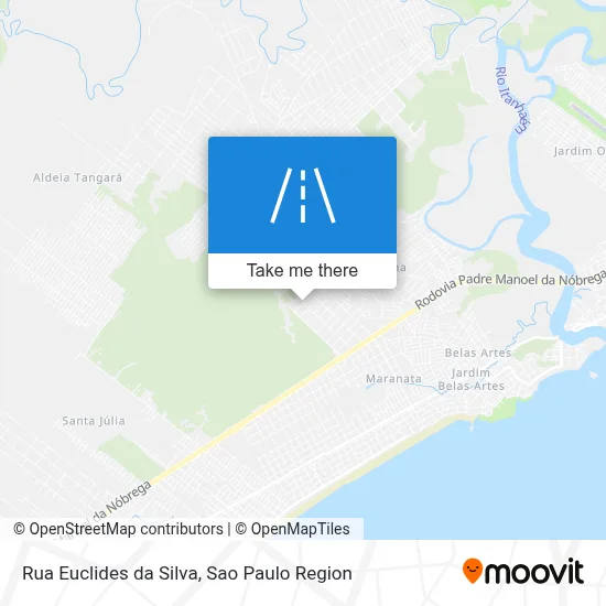 Rua Euclides da Silva map