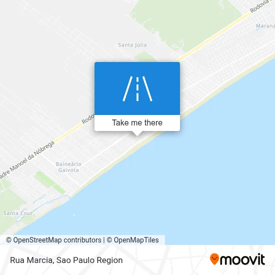 Rua Marcia map
