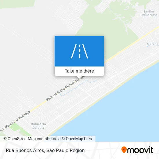 Rua Buenos Aires map