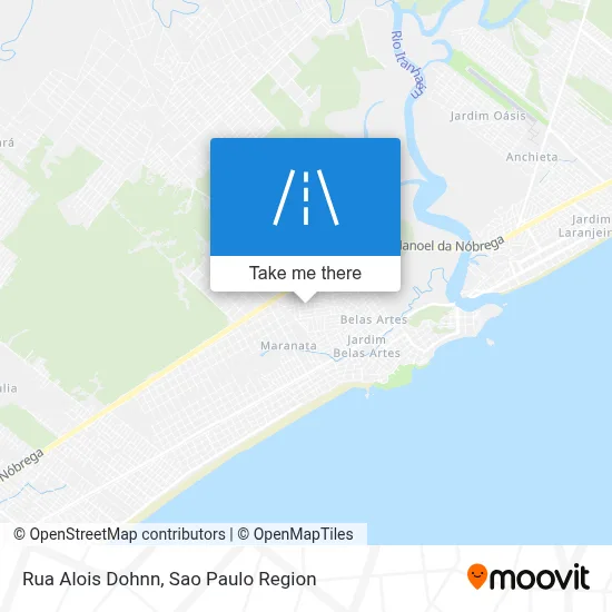 Rua Alois Dohnn map