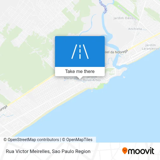 Rua Victor Meirelles map