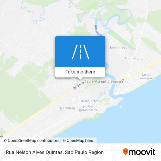Rua Nelson Alves Quintas map