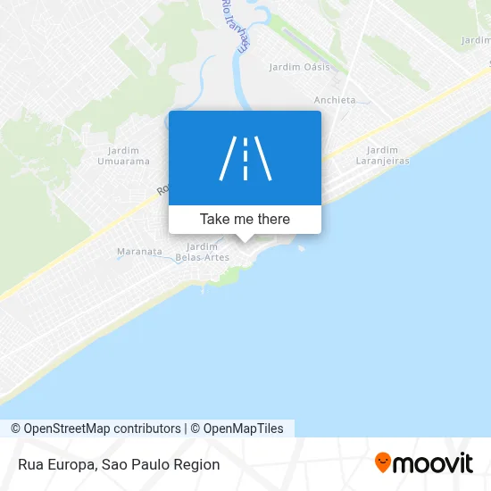 Rua Europa map