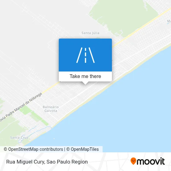 Rua Miguel Cury map