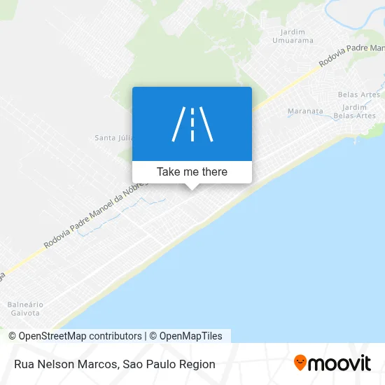 Rua Nelson Marcos map