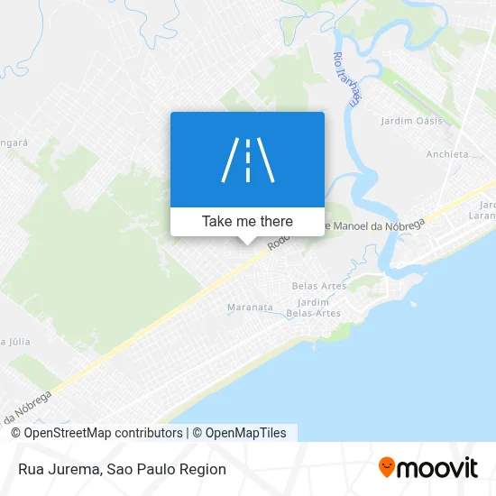 Rua Jurema map