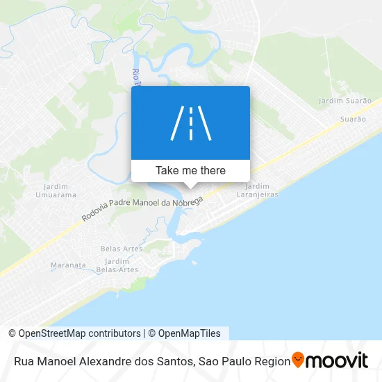 Rua Manoel Alexandre dos Santos map