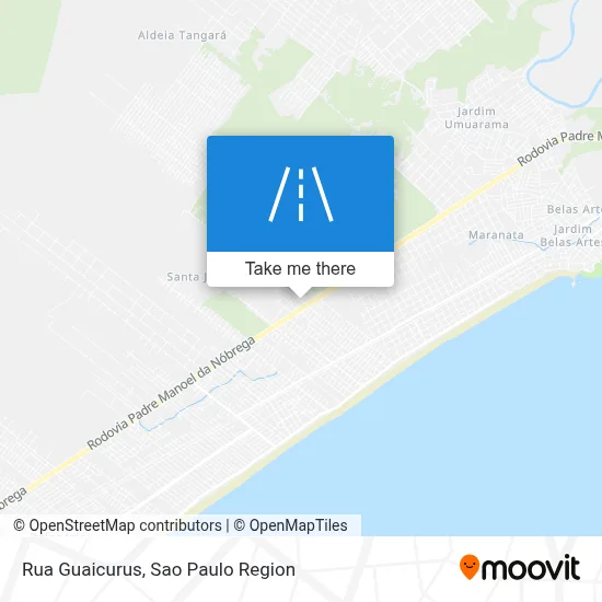 Rua Guaicurus map