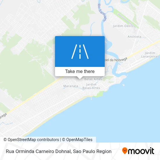 Rua Orminda Carneiro Dohnal map