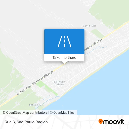 Rua S map