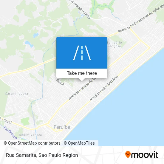 Rua Samarita map