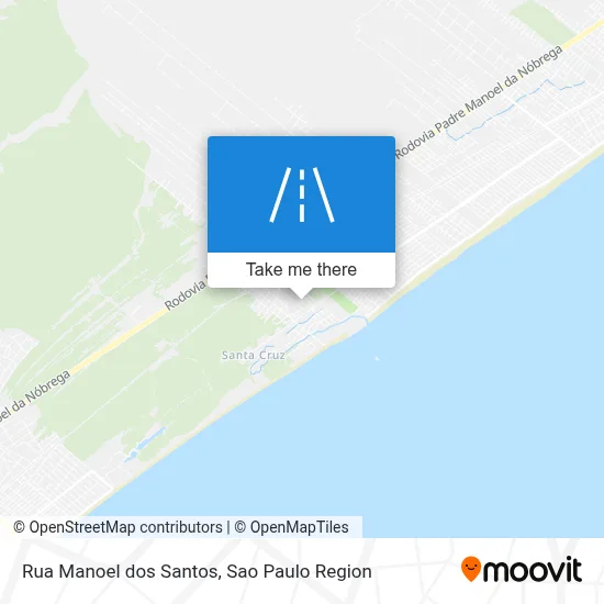 Rua Manoel dos Santos map