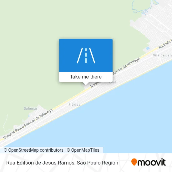 Rua Edilson de Jesus Ramos map