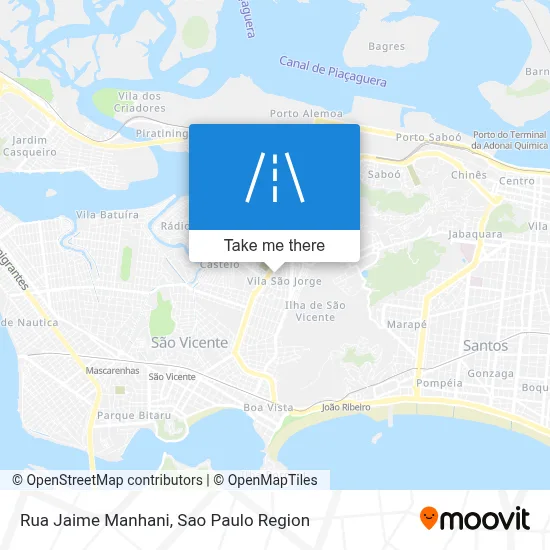 Rua Jaime Manhani map