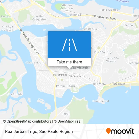 Rua Jarbas Trigo map