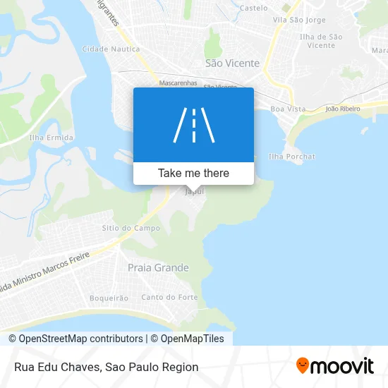 Rua Edu Chaves map