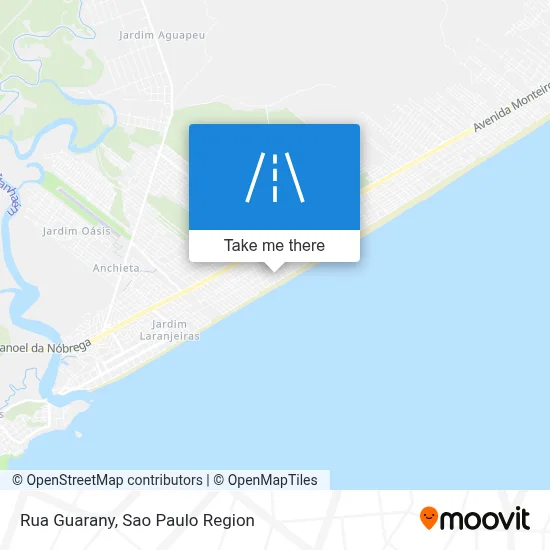 Rua Guarany map