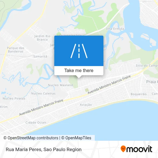 Rua Maria Peres map