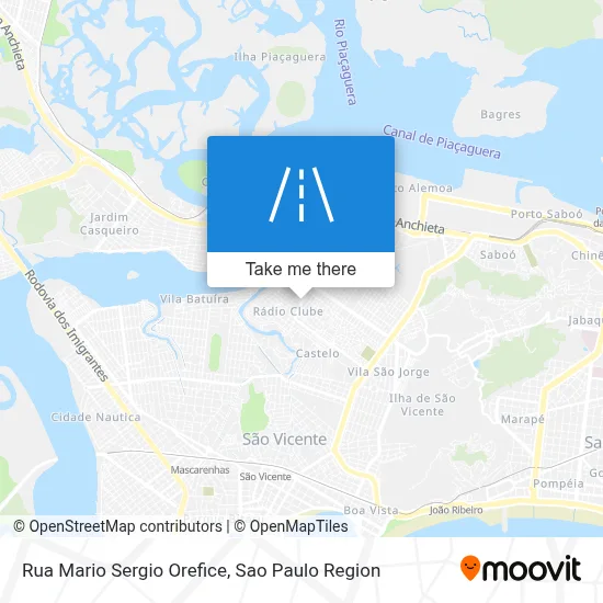 Rua Mario Sergio Orefice map