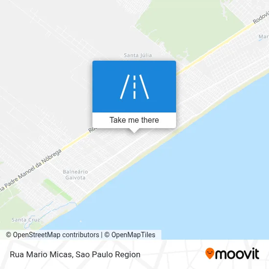 Rua Mario Micas map