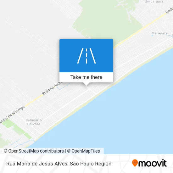 Rua Maria de Jesus Alves map