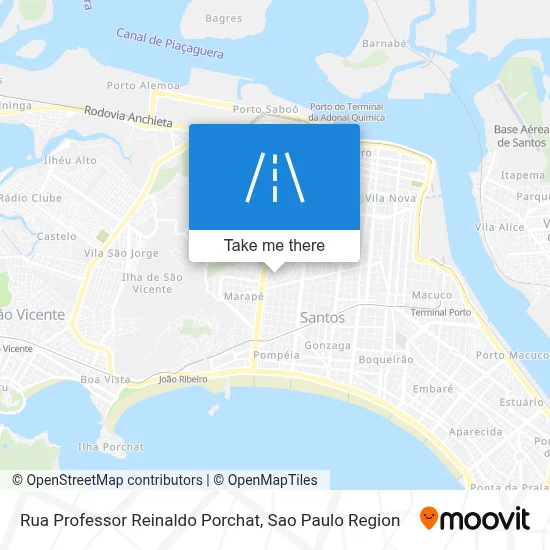 Rua Professor Reinaldo Porchat map