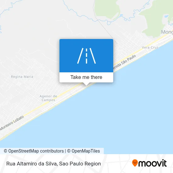 Rua Altamiro da Silva map